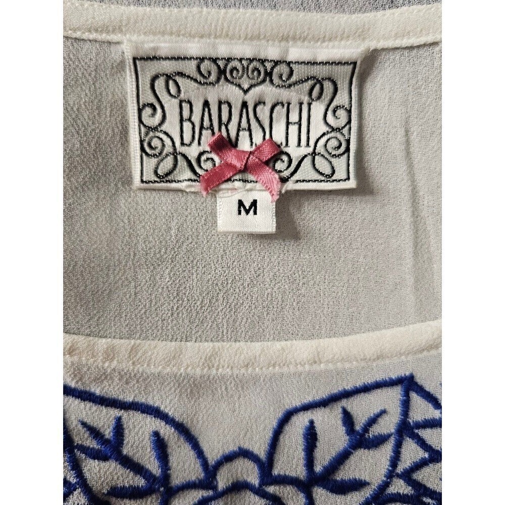 Baraschi Anthropologie Embroidered Lace Blouse - Picture 9 of 9